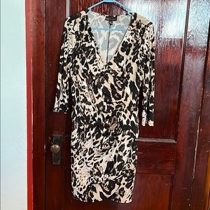 Leopard print dress
